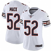 Women Nike Bears 52 Khalil Mack White Vapor Untouchable Limited Jersey Dzhi,baseball caps,new era cap wholesale,wholesale hats